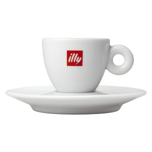 illy logo濃縮咖啡杯